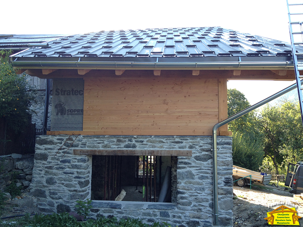 Julien Fournier charpente - Extension de maison