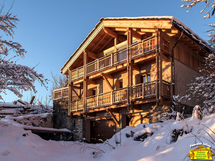 Julien Fournier - Charpentier traditionnelle à Bourg St Maurice en Savoie